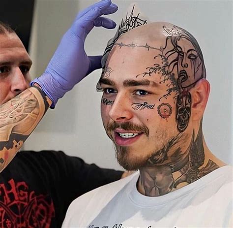 face tattoos.